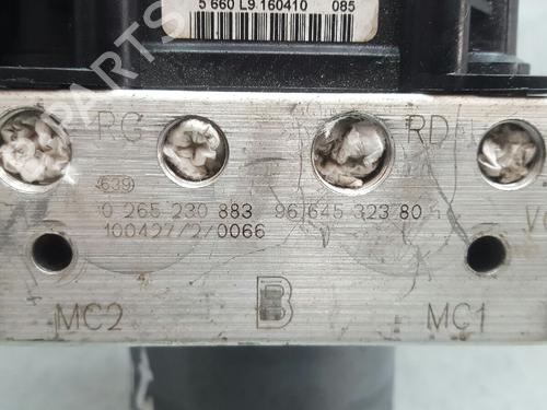 ABS pump PEUGEOT 3008 I MPV (0U_) 1.6 HDi | BP12751136M43 
