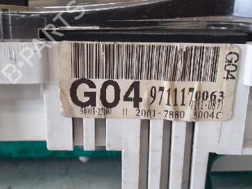 Instrument cluster HYUNDAI COUPE I (RD) 1.6 16V | BP12763740C47 