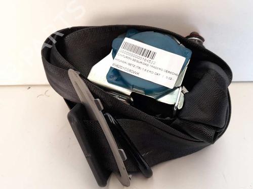 Used Rear right seatbelt HYUNDAI GETZ (TB) 1.5 CRDi GLS (110 hp) 12725378
