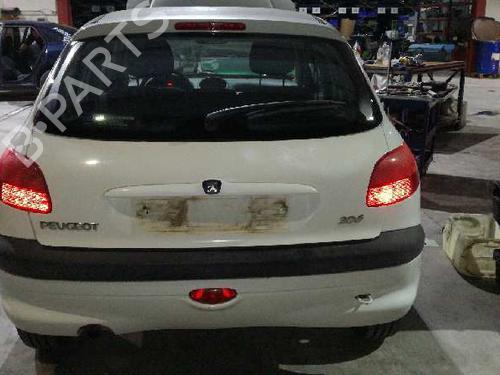 Motorstyringsenhet PEUGEOT 206 Hatchback (2A/C) 1.9 D | BP12721707M57
