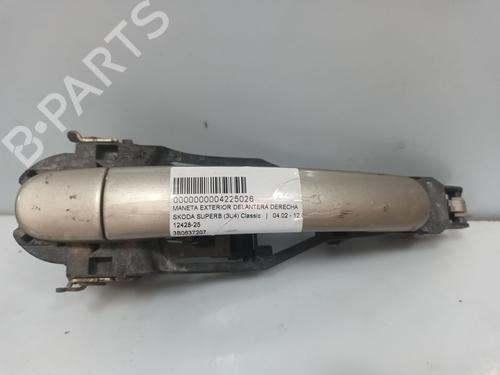front-right-exterior-door-handle-skoda-superb-i-3u4-2001-2002-2003-2004-2005-2006-2007-2008-36420704 main image