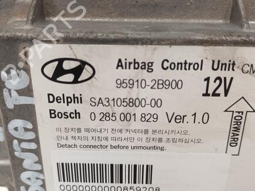 ECU airbags HYUNDAI SANTA FÉ II (CM) 2.2 CRDi GLS | BP12814124M53 
