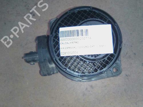 Used Mass air flow sensor KIA CARNIVAL II (GQ) 2.9 CRDi (144 hp) 12735144