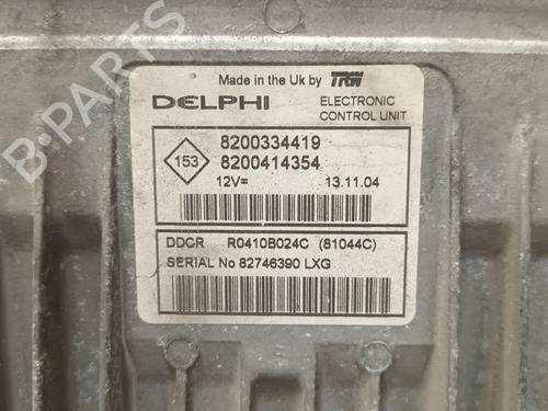 Engine control unit (ECU) RENAULT SCÉNIC II (JM0/1_)  | BP27526128M57 