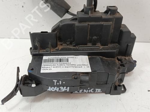 Rear left lock RENAULT GRAND SCÉNIC III (JZ0/1_) 1.5 dCi (110 hp) 16585285