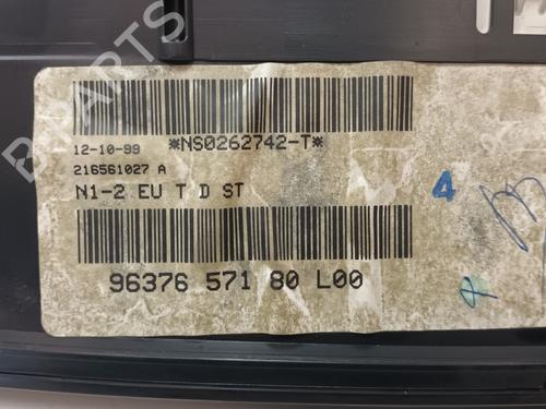 Instrument cluster CITROËN XANTIA (X1_, X2_)  | BP16576399C47 