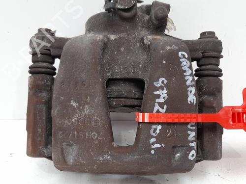 Used Left front brake caliper FIAT GRANDE PUNTO (199_) 1.4 (199AXB11, 199AXB1A, 199BXB1A, 199AXL1A) (77 hp) 12773372