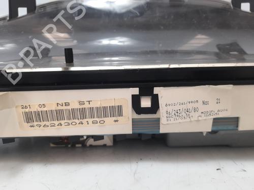 Used Instrument cluster CITROËN ZX (N2) 1.4 i (75 hp) 22436035