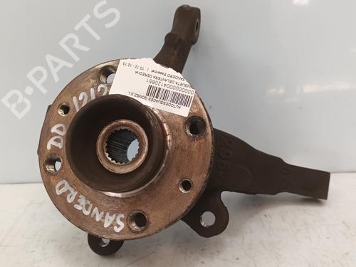 Used Right front steering knuckle DACIA SANDERO 1.2 16V (75 hp) 22432098