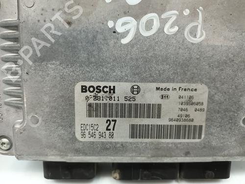 Engine control unit (ECU) PEUGEOT 206 Hatchback (2A/C) 2.0 HDI 90 | BP19273302M57 