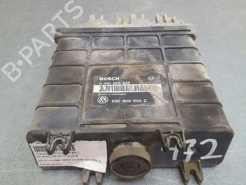 Engine control unit (ECU) VW GOLF III (1H1) 1.4 (60 hp) 030906026C | 030906026C | 0261200257 |