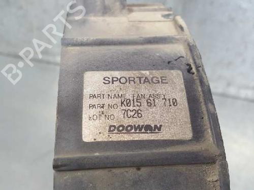 Radiator fan KIA SPORTAGE SUV (K00) 2.0 i 16V 4WD | BP12706293M35 