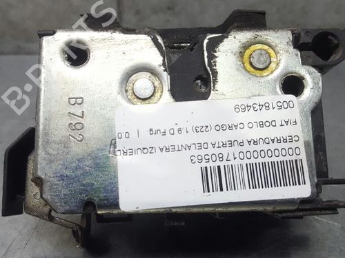Front left lock FIAT DOBLO Box Body/MPV (223_) 1.9 D (223ZXB1A) | BP12722024C98 