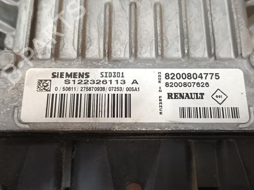 Engine control unit (ECU) RENAULT SCÉNIC II (JM0/1_) 1.5 dCi (JM1E, JM16) | BP17719027M57 