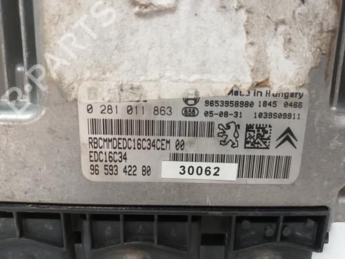 Engine control unit (ECU) CITROËN C4 I (LC_)  | BP15238632M57 