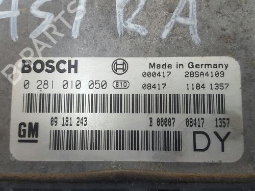 Engine control unit (ECU) OPEL ASTRA G Estate (T98) 2.0 DTI 16V (F35) | BP12718741M57 