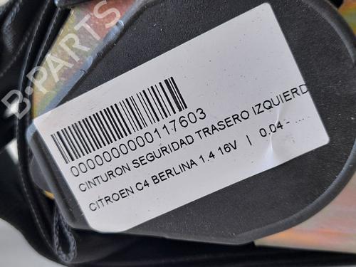 Rear left seatbelt CITROËN C4 Coupe (LA_) 1.4 16V | BP12694659I29 