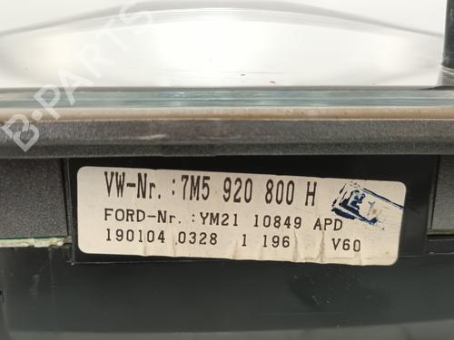 Instrument cluster FORD GALAXY I (WGR) 1.9 TDI | BP12697004C47 
