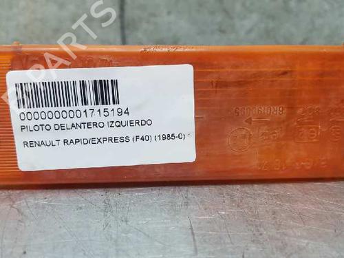 Used Left front indicator Left front indicator 12718358 12718358