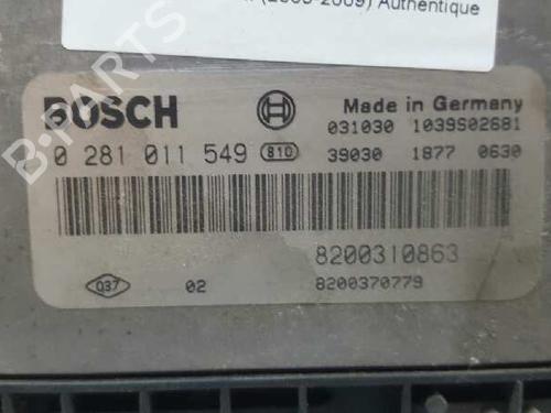 Engine control unit (ECU) RENAULT SCÉNIC II (JM0/1_)  | BP12749577M57 