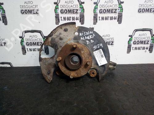 Used Right front steering knuckle NISSAN ALMERA I (N15) 2.0 D (75 hp) 12686733