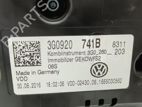 Instrument cluster VW PASSAT B8 (3G2, CB2)  | BP12852453C47 