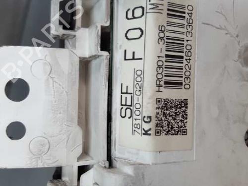Instrument cluster HONDA ACCORD VII (CL, CN) 2.2 i-CTDi (CN1) | BP12742283C47 