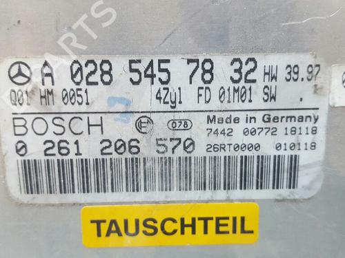 Engine control unit (ECU) MERCEDES-BENZ SLK (R170) 230 Kompressor (170.447) | BP12820797M57 