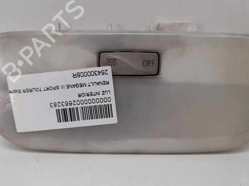 Used Interior roof light RENAULT MEGANE III Grandtour (KZ0/1) [2008-2016]  12771215