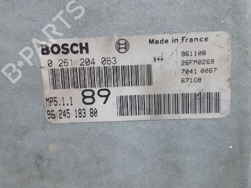 Engine control unit (ECU) PEUGEOT 406 (8B) 1.8 16V | BP12744774M57