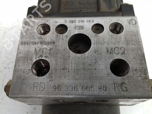 ABS pump CITROËN XSARA PICASSO (N68) 2.0 HDi | BP12757705M43 