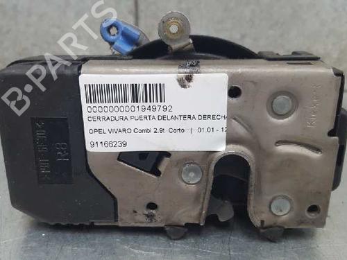 Front right lock OPEL VIVARO A Van (X83)  | BP12853855C97 