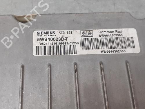 Engine control unit (ECU) CITROËN XSARA (N1) 2.0 HDi 109 | BP12690603M57 
