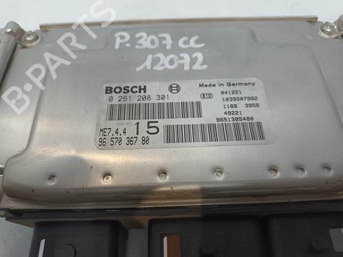 Engine control unit (ECU) PEUGEOT 307 CC (3B) 1.6 16V | BP22200871M57 