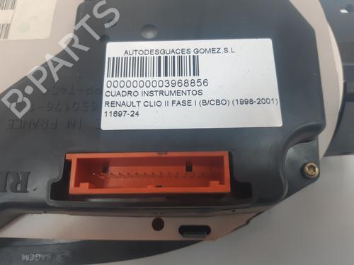 Instrument cluster RENAULT CLIO II (BB_, CB_) 1.2 16V (BB05, BB0W, BB11, BB27, BB2T, BB2U, BB2V, CB05,... | BP19023869C47 