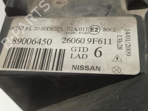 Left headlight NISSAN PRIMERA (P11)  | BP12791730C28 