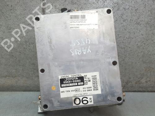 Used Engine control unit (ECU) TOYOTA YARIS (_P1_) 1.0 (SCP10_, SCP10R) (68 hp) 12712738