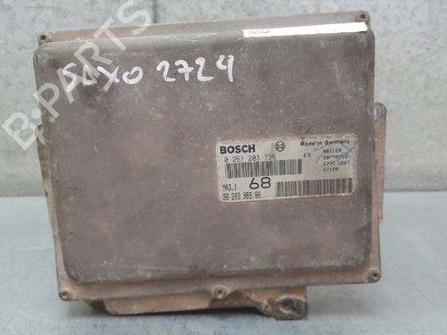 Calculateur moteur (ecu) CITROËN SAXO (S0, S1) 1.1 X, SX (60 hp) 9620398980 | 9620398980 | 0261203736 |