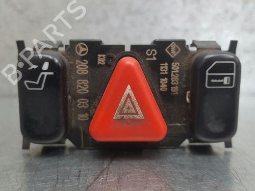 Used Warning switch MERCEDES-BENZ E-CLASS (W210) E 220 CDI (210.006) (143 hp) 12738374