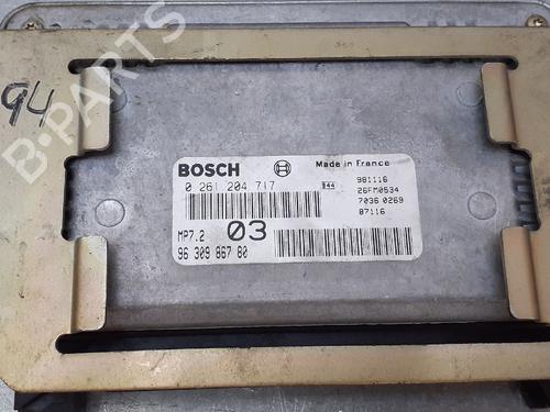 Engine control unit (ECU) PEUGEOT 306 (7B, N3, N5) 1.6 SR | BP12691306M57 