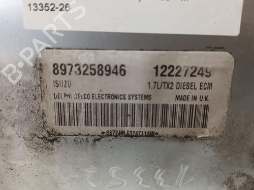 Engine control unit (ECU) OPEL MERIVA A MPV (X03) 1.7 DTI (E75) | BP33207791M57 - Image 3