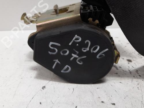 Rear right seatbelt PEUGEOT 206 CC (2D) 1.6 16V (2DNFUF, 2DNFUR) | BP12714733I28 