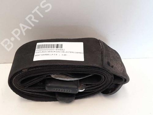 Used Front right seatbelt SEAT MARBELLA (28A) 0.9 Cat (40 hp) 12725491
