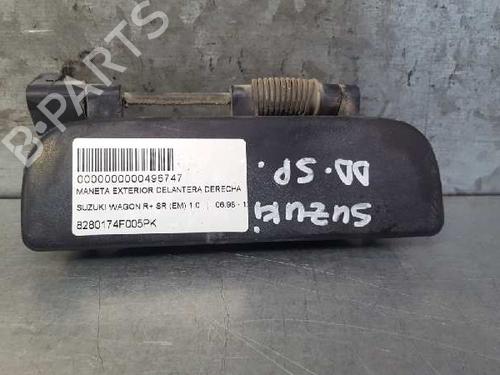Used Front right exterior door handle SUZUKI WAGON R+ Hatchback (EM) 1.0 (RC410, SR410, SR412) (65 hp) 12802309