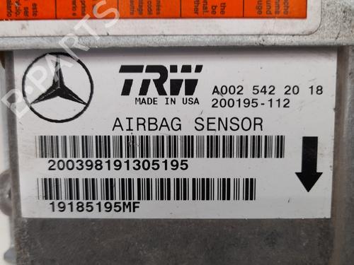 Kollisjonspute styreenhet MERCEDES-BENZ M-CLASS (W163) ML 320 (163.154) | BP12714644M53 