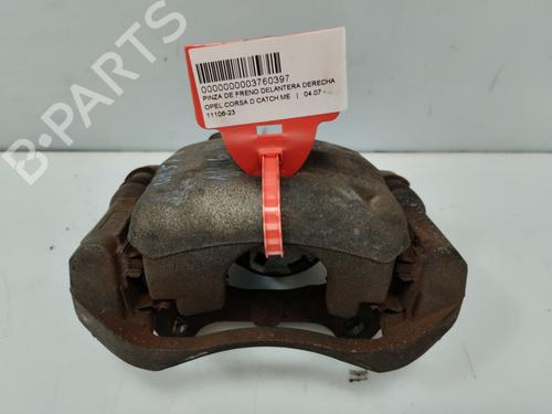 Used Right front brake caliper Right front brake caliper OPEL CORSA D (S07) 1.4 (L08, L68) (90 hp) 36051689 36051689