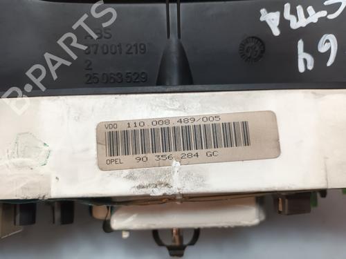 Instrument cluster OPEL VECTRA A (J89) 2.0 i (F19, M19) | BP19275711C47 