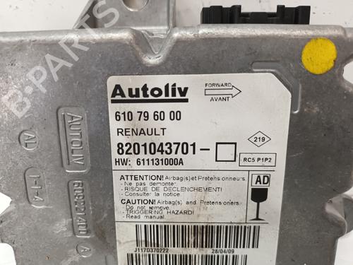 ECU airbags RENAULT CLIO III Grandtour (KR0/1_) 1.5 dCi (KR0F) | BP17027564M53 