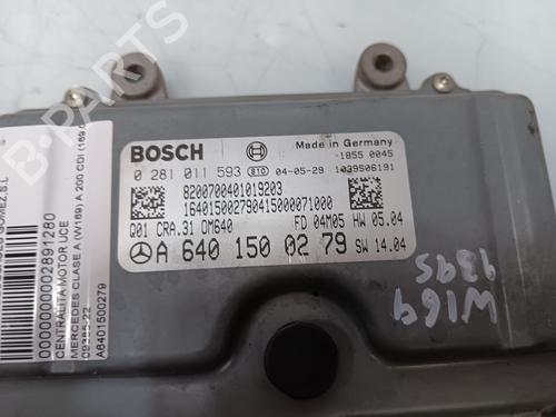 Engine control unit (ECU) MERCEDES-BENZ A-CLASS (W169) A 200 CDI (169.008, 169.308) | BP28215834M57 