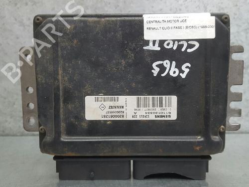 Motorstyringsenhed RENAULT CLIO II (BB_, CB_) 1.4 (B/CB0C, B/CB0S) (75 hp) 12727420